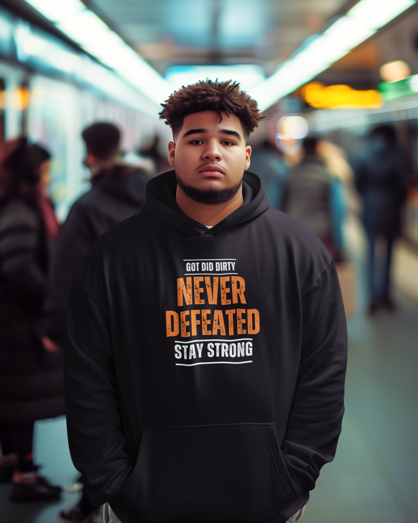 PK "Not defeated" Hoodie